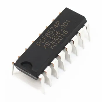 10PCS/VELIKO NOVIH PCF8574P PCF8574AP DIP-16 PCF8574 I/O expander 8-bitni čip Na Zalogi