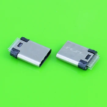 YuXi USB 3.1 Vrste C, Priključek 24 Zatiči Moški, Ženski Socket adapter za posodo za spajkanje wire & cable 24P PCB Board support Modul
