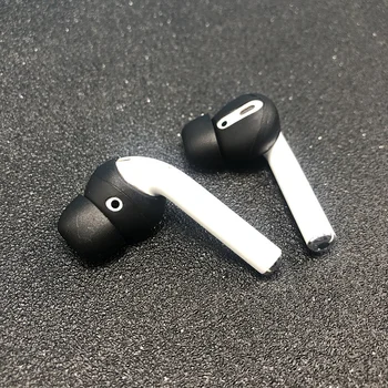 Blazinic za Airpods 1/2 Brezžična tehnologija Bluetooth Iphone Slušalke Silikonski Pokrovi, Kape Slušalke Primeru Earpads Eartips 2pcs/Par