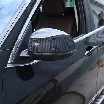 Za BMW X5 X6 X7 F15 F16 G05 G06 G07-2021 Pravi Ogljikovih Vlaken Avto Zunanje Rearview Mirror Skp Zajema Nalepke Avto Dodatki