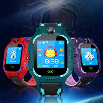 Otroci Smart Watchs Zapestnica Anti-Izgubil SOS Telefon Klic Smartwatch Nepremočljiva Kartice SIM Lokacijo Tracker Otrok Darilo Ura