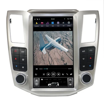 Avto Tesla slog Dotik Zaslon Multimedijski Predvajalnik zvoka za-Lexus RX330 RX350 RX400H 2004-2008 GPS Navigacija Auto radio stereo