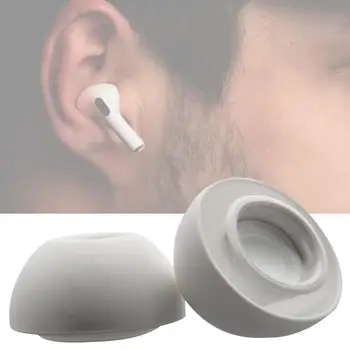 Mehke Silikonske Čepkov Slušalke Nasveti Slušalka Kritje ForAirpods Pro L M S Velikost Slušalke Eartips Za Letalski Stroki Pro