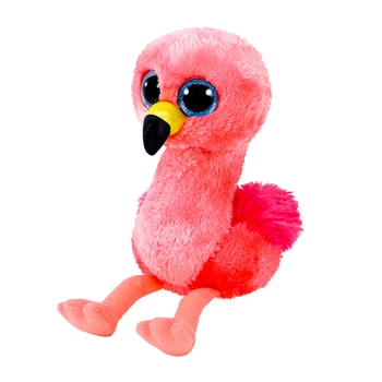 15 CM Ty Kapa Gilda Bleščice Velike Oči Flamingo igrače, Pliš Plišaste Živali, Igrače Brinquedos Flamingo Lutka Rojstni dan Darila za Otroke