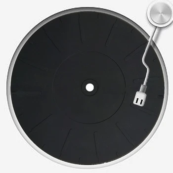170 Anti-vibration Silikonsko Blazinico Gume LP Antislip Mat Phonograph Gramofon Vinil Zapis Igralci Dodatki