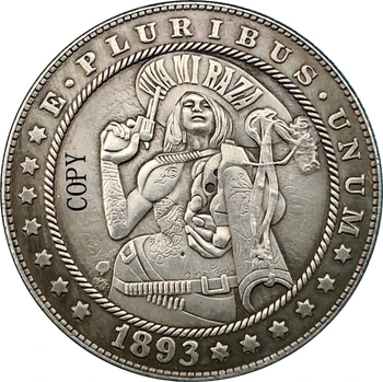 Skitnica Niklja 1893-S USA Morgan Dolar KOVANEC IZVOD Vrsta 178