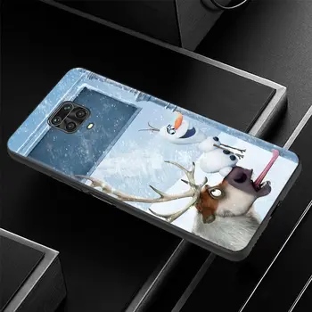 Zamrznjeno princesa Mehko Silikonsko Ohišje za Xiaomi Redmi 8 9 10 Opomba 7 Redmi 10 8 9 7 7A 8A 9A 9T 9C Pokrov