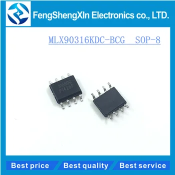 10pcs/veliko Novih MLX90316KDC-BCG 316BCG SOP-8 Analogni izhod 360 stopinj senzor čip