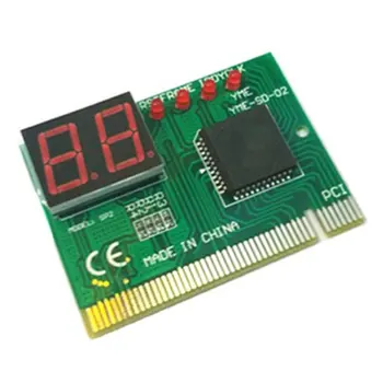 2 Mestno PC Računalnik Mati Odbor Debug Post Kartico Analyzer PCI Motherboard Tester Diagnostics Zaslon Za Namizni RAČUNALNIK