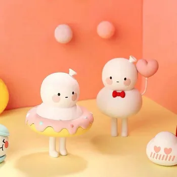 Cute Anime Slika Darilo Presenečenje Polje Izvirne Pop Mart BOBOCOCO Balon Človek Serije Slepo Polje Igrače Model Potrditev Slog