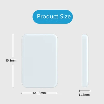 2021 Novo Za iPhone 12 13Pro Max Brezžični Magnetni Moči Banke Telefon Hitro Polnilnik Moda Mini Mobilni Zunanje Pomožne Baterije