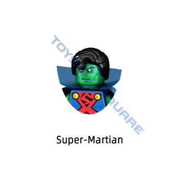 Super Strašilo Panther Martian Lana Lang Psylocke Puščico Model gradniki MOC Opeke Nastavite Darila, Igrače Za Otroke