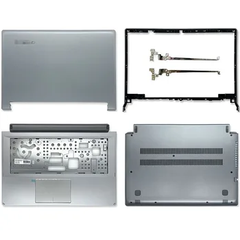 Nov Prenosnik LCD Hrbtni Pokrovček/Sprednjo Ploščo/Okovje/Palrmest/Spodnjem Primeru Za Lenovo Flex 2 14 Serija A B C D Kritje 5CB0F76776 Srebrna