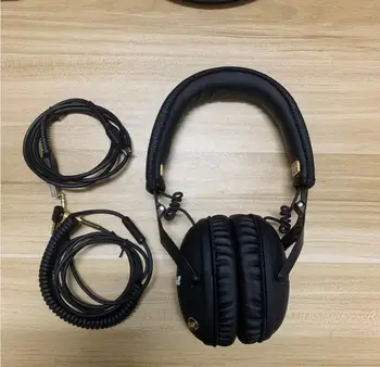 Zaslon Bluetooth slušalke Brezžične Zložljiva Headest igralec Z 3,5 mm Snemljiv kabel Žično Subwoofer Čepkov Rock Za Marshall