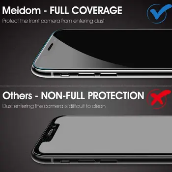 Polno Kritje Zaščitno Steklo Za iPhone 11 12 13 Pro Zaščitnik Zaslon Za iPhone X XR XS 6 7 8 Plus 12 13 Pro Max Stekla