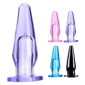 OLO Mini Mehkega Jelly Prst Butt Plug Analni Igrače Vstavite Erotično za Nekaj Izdelke, povezane s spolnostjo