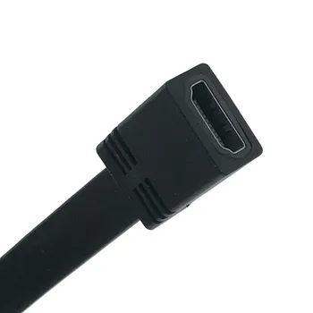 1.4 PROTI HDMI je združljiv Podaljšek Kabel Ravno Črto Moški-Ženska HD Podaljšek Podporo 3D 1080P za PS4, 0,5 m