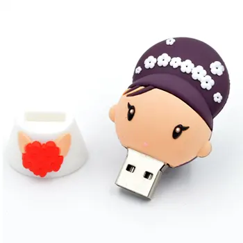 Veliko 20 Spomini Pendrives USB Nevesta 4GB-Podrobnosti in darila za poroko, krst obleke, communions, rojstni dnevi in počitnice.