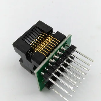 SOP16 SOIC16 SO16, da DIP16 Programiranje Vtičnica Pin Igrišču 1.27 mm spiral IC v Telo Širina 3.9 mm 150mil OTS-16-1.27-03 Test Socket Adapter