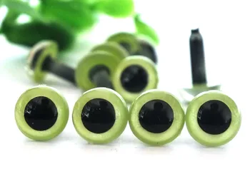 Brezplačna dostava!!!! zelena/pearl #1 Japonski varnost igrač oči---10,5 mm
