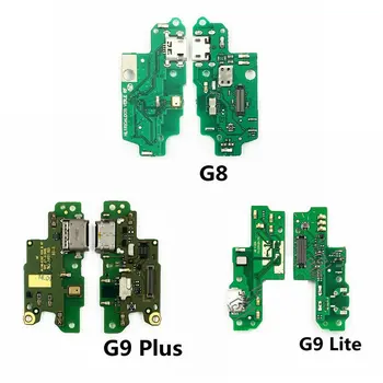 Nov USB Charge plošče in Mikrofon Modul Za Huawei G8 G9Lite G9plus Polnjenje Vrata Dock Flex Kabel za Popravilo Delov