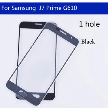 Za Samsung Galaxy J7 Prime G610F G610 SM-G610F SM-G610F/DS Zamenjava LCD Sprednji Zaslon na Dotik Stekla, Zunanjo Lečo