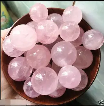 Brezplačna Dostava Priporočamo, da kupite 2 kos 37-- 40 mm naravnih rose quartz crystal področju žogo zdraviti A++