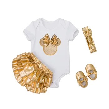 22-palčni Baby Doll Oblačila Kakovost Bombaža T-Shirt Romper Obleko Za 55 cm Silikonski Bebe Rodi Punčko Igrače Otroška Otroci DIY Lutka Opremo