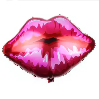 8pcs Poročni Tuš Baloni Šminka Poljubi Me Ustnice Folija Balon Valentinovo Poroka, Rojstni dan Dekoracijo Zraka Globos