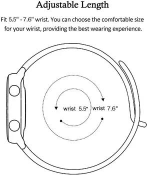 20 mm 22 mm Silikonski trak za Samsung Galaxy watch 3/Huawei watch3/Aktivna 2 Mehko silikonsko zapestnico manšeta za Amazfit GTR band