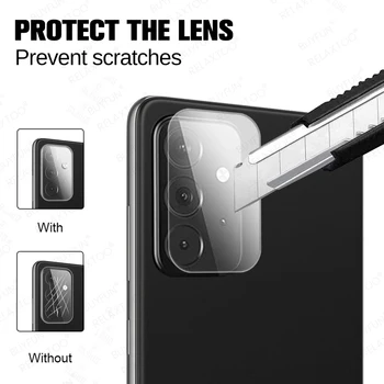 6PCS/Veliko Objektiv Zaščitnik Filmov Za Xiaomi Poco X3 NFC Kaljeno Steklo Za Mi Poco X3 Pro F3 GT F2 M3 Pro 5G HD Jasno Fotoaparat Film