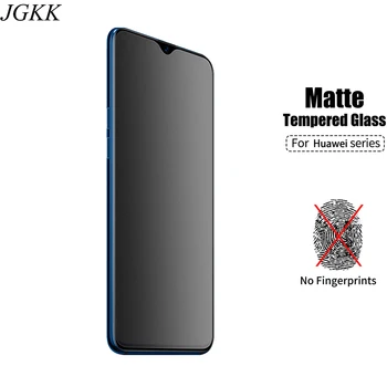 Polno Kritje Mat Kaljeno Steklo za Huawei Honor 8a 8X 7A 7C Pro Motnega Screen Protector za Huawei Honor 8a 9H Zaščitno folijo