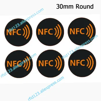Oznake NFC Nalepke NTAG213 NFC oznake RFID, samolepilne etikete nalepke Univerzalno Etiketo Ntag213 za vse NFC Telefoni
