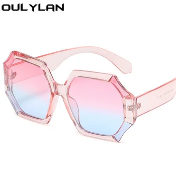 Oulylan Prevelik sončna Očala Moški Ženske 2022 Luksuzne blagovne Znamke Oblikovalec Nezakonitih sončna Očala Ženski Gradient Očala Odtenki UV400