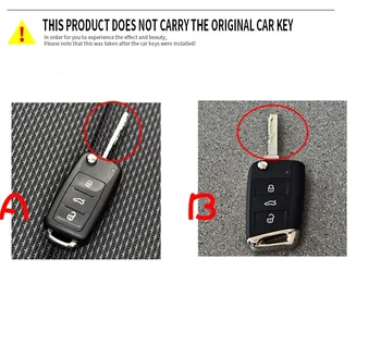 Lepe risanke avto ključ primeru Za Skoda Octavia Super Kodiak GT Comike Xin Rui Vi Di Moda Tipko Primeru Keychain