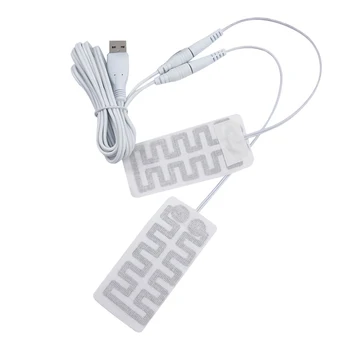 1 par Električni USB Rokavice Grelec Ogrevane Rokavice iz Ogljikovih Vlaken Krpo USB Ogrevane Rokavice Pad nov prihod