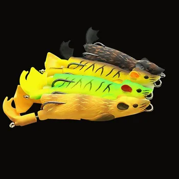 SPREHOD RIBE 9 cm Novega/12 g 10 barv peche Bionic miško veliki plavajoči vodni površini potapljanje noge high-end isca Umetne Vabe ribolov