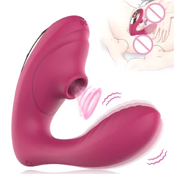 Sesanju vibratorji za ženske Vagine, G Spot Klitoris Bedak Erotično Klitoris Stimulator Massager Dildo Za Ženski Odrasle Sex Igrače Shop