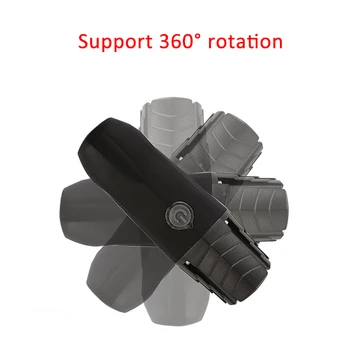 USB Polnilne 360°rorating LED Kolesarske Luči MTB Krmilo Kolesa Spredaj Lučka za Kolo Smerniki Nepremočljiva Kolesarske Opreme