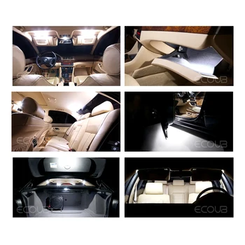 12Pcs Notranjosti LED Žarnice za Hyundai Ioniq Električni Hibridni EV Plug-v 2016-2020 Zemljevid Dome Notranja Prtljažnik Avtomobila LED Komplet za Avto