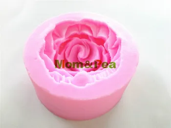 Mama&Grah 0473 Brezplačna Dostava Mini Rose Oblikovan Silikonsko Plesni Torto Dekoracijo Fondat Torto Plesni 3D