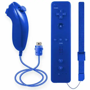Vgrajenim Motion Plus Brezžični Daljinski Gamepad Krmilnika Za Nintend Wii Nunchuck Za Nintend Wii Remote Controle Palčko Joypad