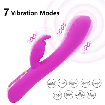 Silikonski Vibrator Vibratorji G Spot Massager Zajec z vibriranjem Igrače Vaginalne Stimulacije Klitorisa Adult Sex Igrače za Ženske Sexyshop