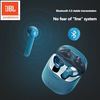 JBL Izvirno MELODIJO 220 TWS Res Brezžične Bluetooth Slušalke T220TWS Stereo Čepkov Zvok Slušalke, Slušalke, Mikrofon Polnjenjem jbl-220