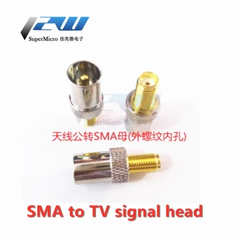2pcs/veliko SMA TV signala glavo RF GURS-K/F-J hitro vstavljanje unthreaded AP test glavo SMA ženski F/TV