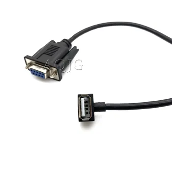 RS232 DB9 Ženski USB 2.0 Ženski Serijski Kabel Adapter Pretvornik 8
