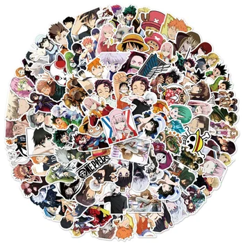 10/30/50PCS Japonska Priljubljenih Anime Zbirka Grafiti Nalepke Nepremočljiva Skateboard Vode Pokal Prtljage Nalepke na Debelo