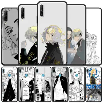 Anime Tokyo Revengers Primeru Telefon za Huawei Mate 10 20 Lite 40 Pro Plus 40RS Coque za Y6 Y7 Y9 2019 Y5p Y6p Y8s Y8p Kritje Vrečko
