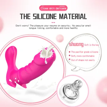 Brezžični Daljinski upravljalnik Segrevajo Vibrator za Ženske G Spot Klitoris Stimulator Dildo Hlačne Sex Igrače Trgovina za Odrasle Pari