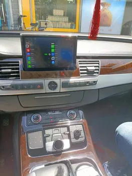 Android Avto Stereo radio Za AUDI A8 A8L 2004-2018 avto 12.3 palčni Multimedijski Predvajalnik Samodejno sprejemnik GPS Navigacija glavna enota